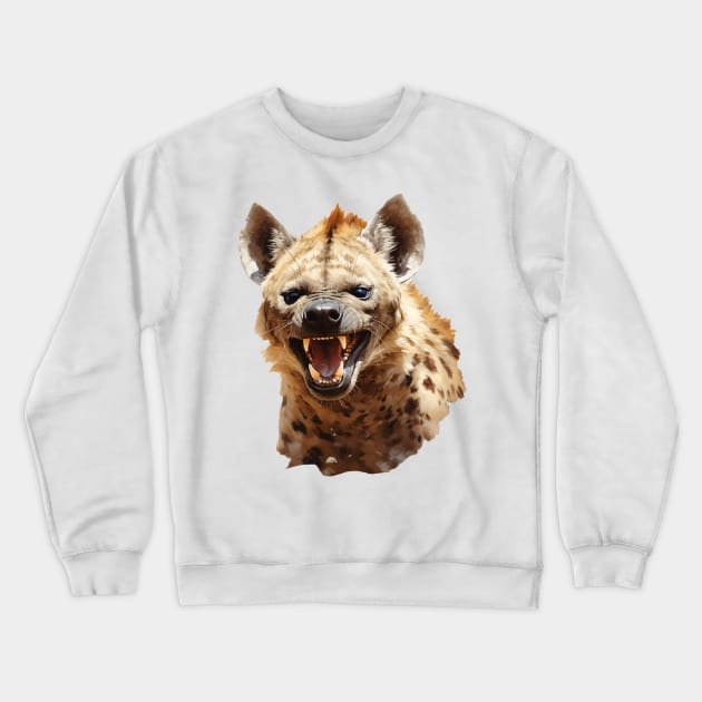 hyena Crewneck Sweatshirt by piratesnow